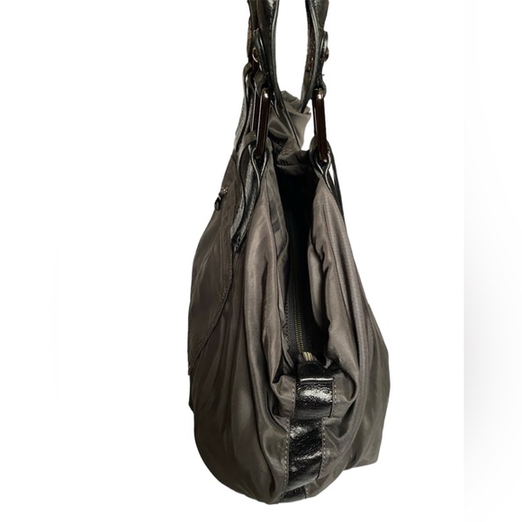 Christopher Kon Canvas/Leather Large Tote Bag/Purse - Picture 7 of 15